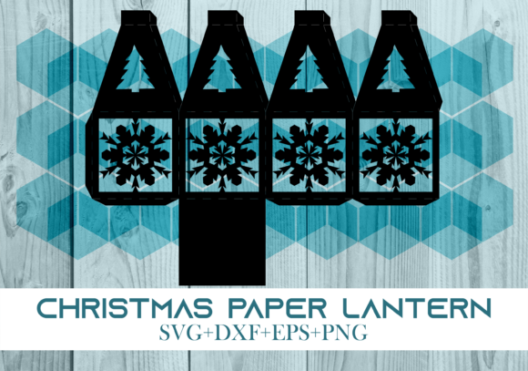 Christmas 3D SVG Lantern Series 0038 for Holiday Digital Products