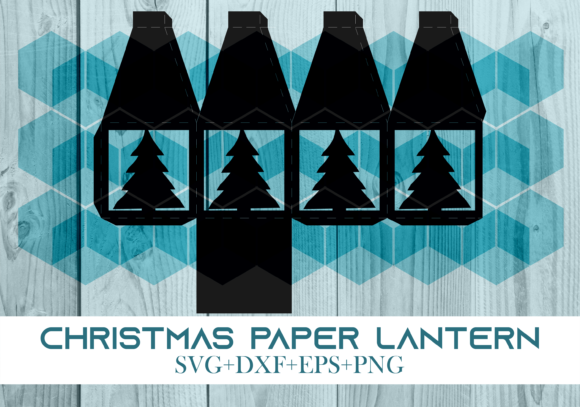 Christmas Paper Lantern Series 0001: A 3D SVG That Elevates Holiday Branding