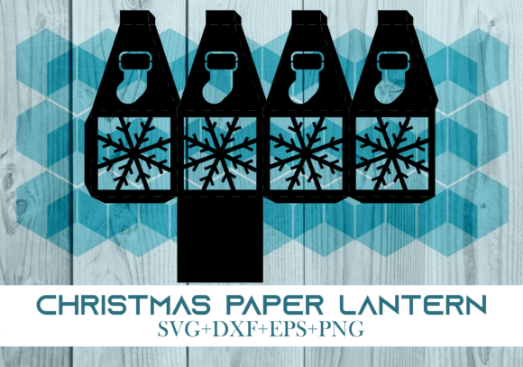 Christmas Paper Lantern Series 0169: A 3D SVG for Holiday-Inspired Web Design