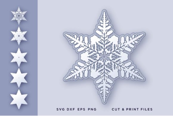 Christmas Snowflake SVG: A 3D Design Review