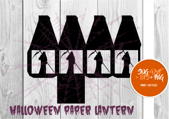 Halloween Paper Lantern Series 028: 3D SVG Shapes Review