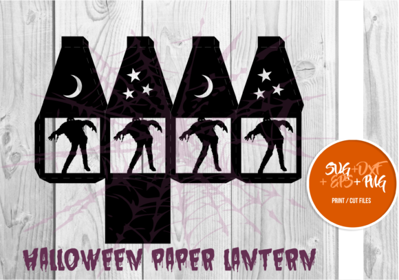 Halloween Paper Lantern Series 057: 3D SVG Shapes Review