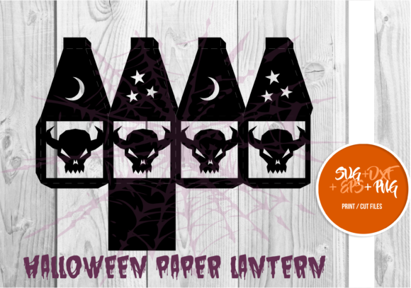 Halloween Paper Lantern Series 065: 3D SVG Shapes Review