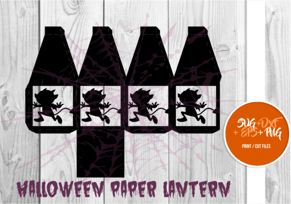 Halloween Paper Lantern Series 077: 3D SVG Shapes Review