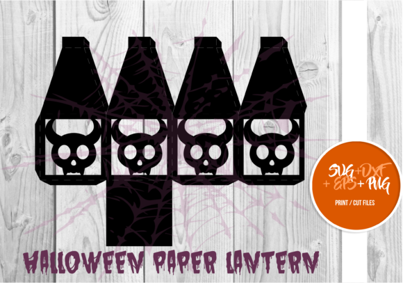 Halloween Paper Lantern Series 084: 3D SVG Shapes Review